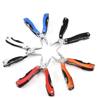 China 2021 New Design Easy Pocket Folding Mini Multi Tool Customized Outdoors Portable Combination Pliers With Screwdriver for sale