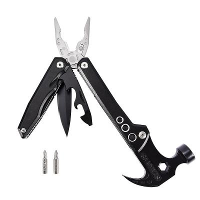 China Useful Multifunctional Hammers Tools Stainless Steel Camping Portable Universal Combination Hammers With Screwdriver Pliers Knife for sale