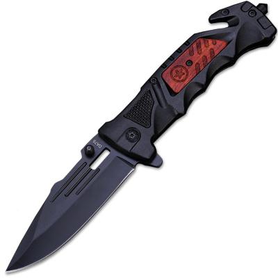 China Funcational Multi Tactical Knife Stainless Steel High Carbon Survival Folding Knife for sale