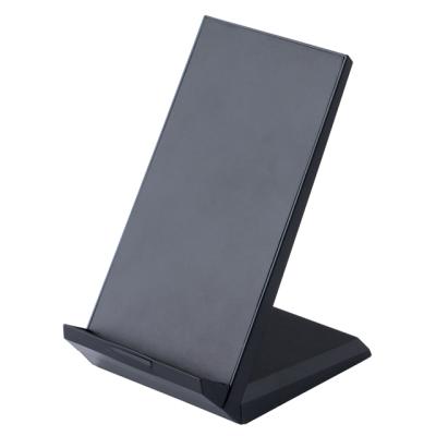 China Hot Selling QI High Quality 20W Wireless Charger Mobile Phone Stand Fast Charging Black Base Suitable for iPhone or Samsung for sale