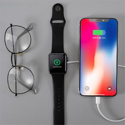 China Hot New Product Portable Quick Charger Mobile Phone Fast Charging Magnetic Charger For Apple Watch And For Iphone for sale