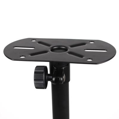 China Wholesale Adjustable Speaker Tripod Microphone Clip Stand SS-1 Floor Studio Monitor Speaker Stand Desk for sale