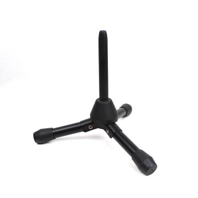 China Custom Modern Adjustable Mic Stand Mini Tripod Stand Microphone Clip Holder FH-A45 Factory Table Microphone Stand for sale