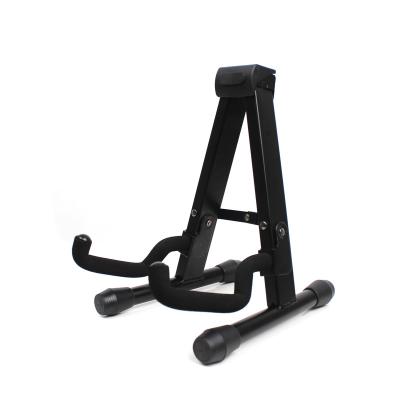 China FS-A100 GUITAR factory custom metal electric and acoustic foldable stand of a guitar frame stand guitar stand for sale