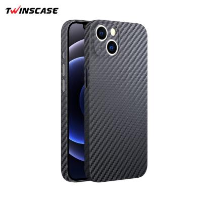 China Full Protective Well/Handle/Lightweight/Fast Shipping 6g Super Slim Light Weight 0.35mm Carbon Fiber PP Cell Phone Case Durable For iPhone 13 for sale