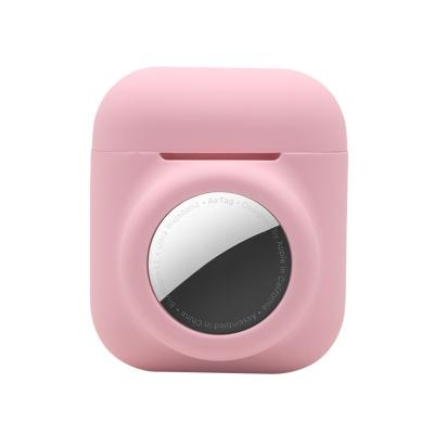 China Shockproof Soft Silicone For Apple Air Tags 2 In 1 Case Prevention Case For AirPods Pro Earphone Case Colorful for sale