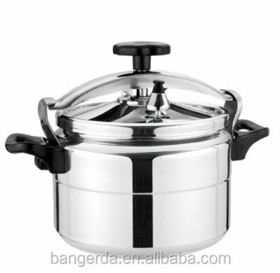 China Sustainable Small Size Mirror Polish Aluminum Pressure Cooker 18cm/3L for sale