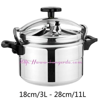 China Feature eco-friendly sustainable and stocked aluminum pressure cooker 11L for sale