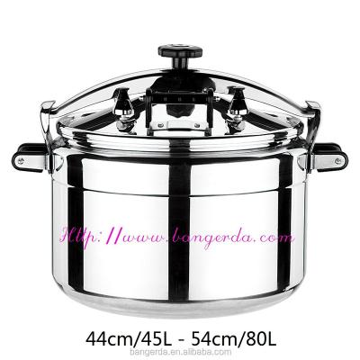 China Large Viable Industrial Aluminum Pressure Cooker 44CM/60L for sale