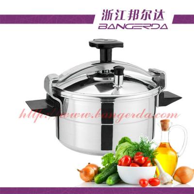 China Viable Straight Body Thick French Style Aluminum Pressure Cooker 24cm/9L for sale