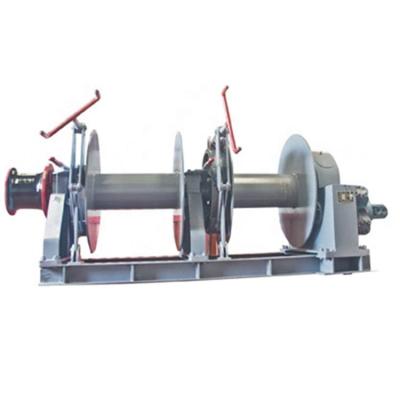 China BOAT Worm Gear Winches Hydraulic Capstan Marine Boat Marine Mooring Winch With Combined Mooring for sale