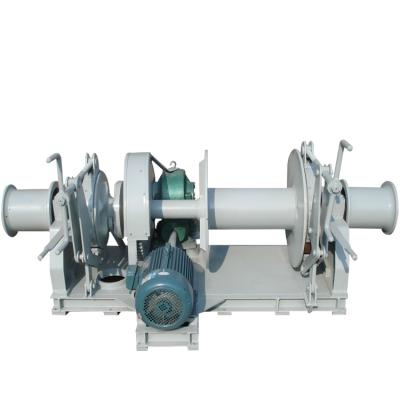 China 10 Ton Chinese Electric Anchor Winch Mooring Winch Horizontal Marine Smooth Operation for sale