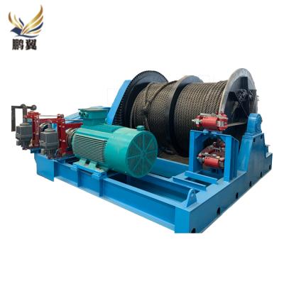 China Mine/Boat/Shipyard/Water Guard Electric Winch 20 Ton To Tow Job JK Electric Mooring Winch for sale