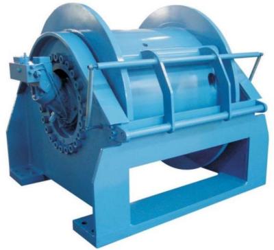 China BOAT Hydraulic Pull Towing Winch 5 Ton Free Fall Hydraulic Winch Can Drag Heavy Objects for sale