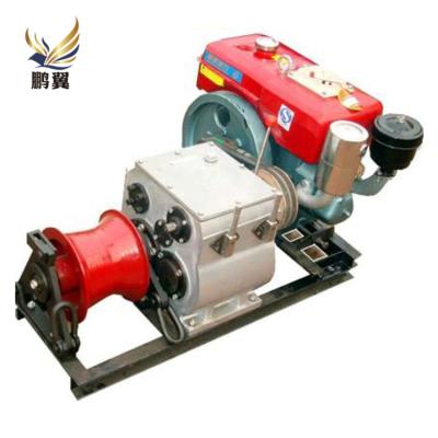 China 5ton Ram Pile Hammer OUTBOARD Diesel Marine Mooring Winch for sale