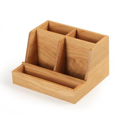 China Sustainable Wooden Phone Storage Box for sale