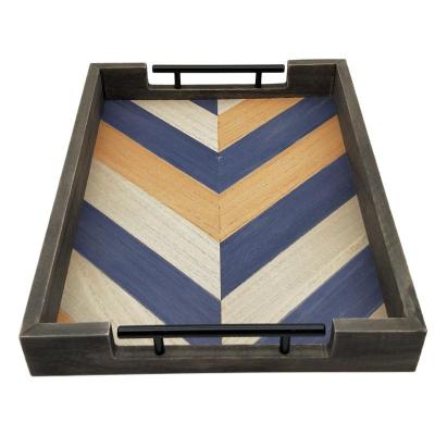 China Hotel home restaurant wooden splicing tray is used as serving tray in hotel restaurant or as decorative tray for cakes and cheese for sale