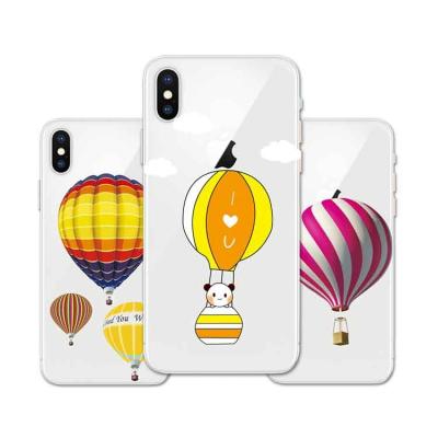 China Fashion Simple 3D Personalized UV Printed Embossed Clear TPU Phone Case For iPhone for sale