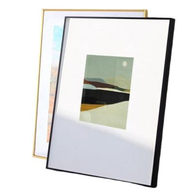 China Moderate price fashionable wholesale large size metal puzzle aluminum photo frame for sale