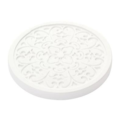 China Diatomite Viable Soap Dish Soap Saver and Clay Coaster Fast Water Drying Absorbent Soap Bar Holder for sale