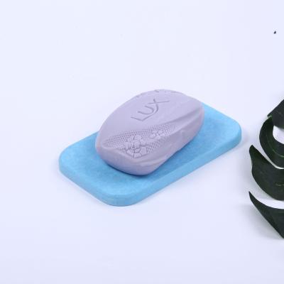 China Wholesale Promotion Soap Anti-Slip Eco-friendly Dry Mat Diatomite Soap Dish Quickly for sale