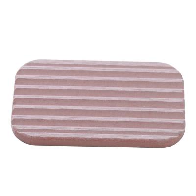 China High Quality Eco-friendly Diatomite Quick Absorbent Soap Dish Anti Slip Bathroom Water Slip Diatomite Soap Holder for sale