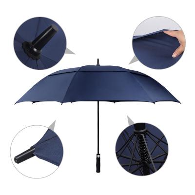 China All In 1 Long Straight Large Customizable Logo Golf Umbrella Free Sample Retail Cheap Unique Good Quality for sale