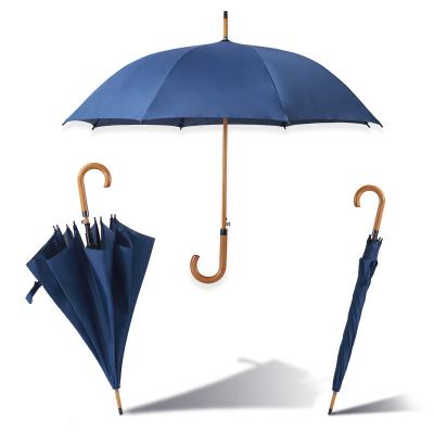 China All In 1 Promotional Wholesale Cheap Premium Custom Printed Small Wooden Golf Rain Umbrella Pick With Case for sale