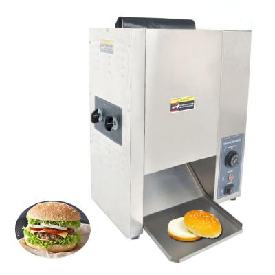 China Vegetable Processing Plant Guke Factory Price Stainless Steel Bread Toaster Vertical Touch Toaster Hamburger Grilling Machine for sale