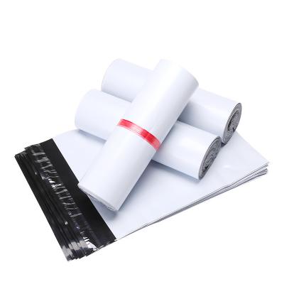 China Moisture Proof Sealable Garment Packing transparent Poly Plastic Bags With Self Adhesive Seal Tape Express Bag for sale