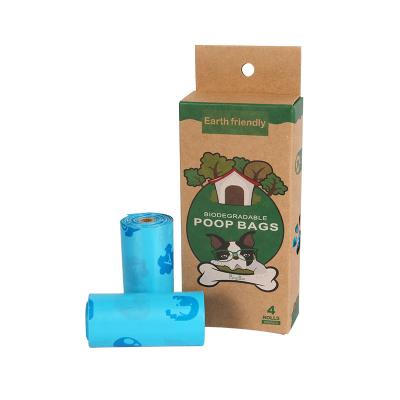 China BIODEGRADABLE In Stock Eco-Friendly Bio Degradable Dog Eco Friendly Compostable Biodegradable (EPI) Poop Bags For Pet Poop for sale