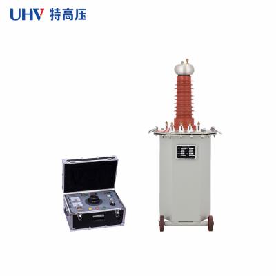 China GTBZ 100kV Transformer Type Electrical and Mechanical High Voltage Transformer Oil Immersed Type Test Transformer 1.5-30kVA for sale