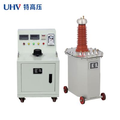 China GTBZ Chinese Supplier AC/DC 100kV 10kVA Dry Submerged Oil Gas Type Hipot Test Transformer 1.5-30kVA for sale