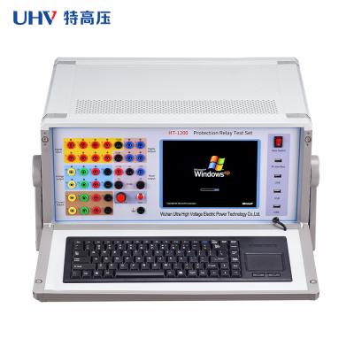 China Secondary Tests Made In HT-1200 China Six Phase Injection Relay Factory Six Set Substation Relay Tester HT-1200 for sale