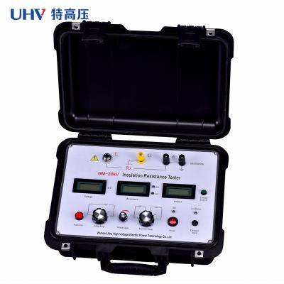 China GM-20kV Insulation Resistance Tester With Display And Intelligent Protection HD Function GM-20kV for sale