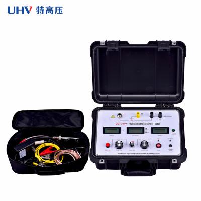 China GM-10kV factory direct sale Digital Megohmmeter high voltage insulation resistance tester / GM-10kV meter for sale