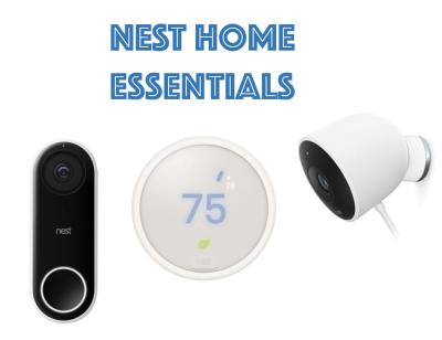 China Cheap Nest Pro Home Essentials Bundle - Video Doorbell, E-Thermostat, Outdoor Camera for sale