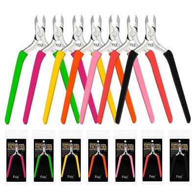 China Right Handed Scissors Best Price Colorful Hard Dead Nail Skin Clipper Stainless Steel Cuticle Pliers Wholesale for sale