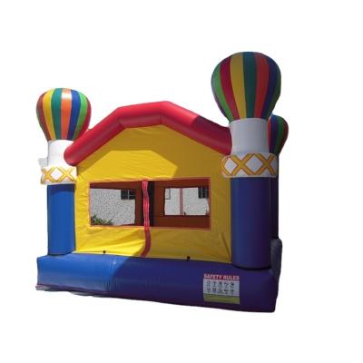 China 0.55mm PVC Tarpaulin USA Plato Balloon Inflatable Castle Jumping House For Kids for sale