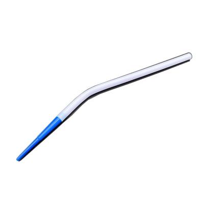 China Plastic French style Dental saliva ejector dental cannula  (with adaptor) for sale