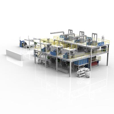 China Making Disposable Face Mask China High Quality PP Spunbond Nonwoven Fabric Production Line Machine New for sale