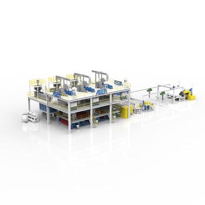 China Factory sss spunbond nonwoven fabric making machine pp nonwoven sss production machinery for sale