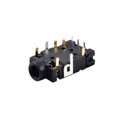 China Mini Female Fiber Receiving Terminal PCB Connectors Optical Fast Connector Spdif Fiber Optic Connector Frame Toslink Audio for sale