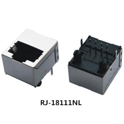 China Best selling PCB rj11 6 pin pcb rj45 plastic connector for sale