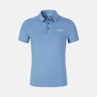 China 3D Anti-wrinkle production without dots and lines, advanced polo shirt leisure and comfortable business for sale