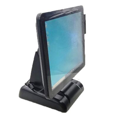 China 15 Inch POS Terminal Window Touch Screen All In One Black Retail POS System WD-X3 64G mSATA SSD for sale