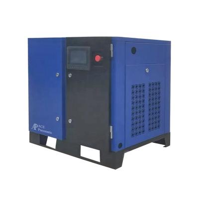 China Lubricated 55kw 75hp 10bar Industrial Air Compressor Price Energy Saving Electric Permanent Magnetic Rotary Air Compressors for sale