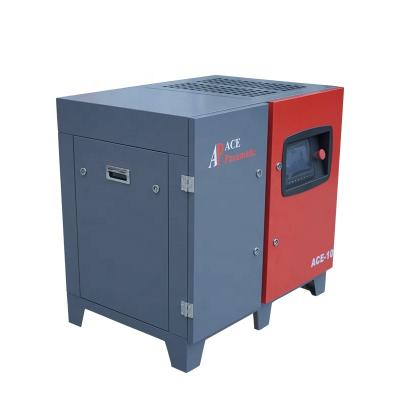 China High Quality Oil Free Oilless Screw Air Compressor P.M. Vsd 7.5-37 KW Silent Rotary Compressor For Industrial for sale