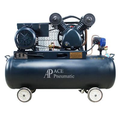 China High Standard Lubricated Piston Automotive Air Compressors All Car Garage Equipment Portable Belt Driven Air Compressor for sale