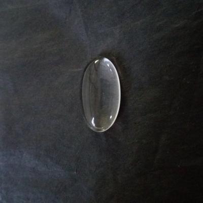 China 100% Natural Low Price Gorgeous White Transparent Brazil Cabochan Oval Cut Loose Quartz Intarsia Gemstone for sale